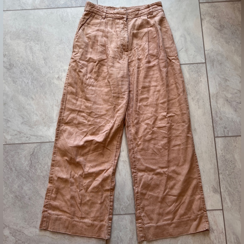 Abercrombie & Fitch Linen / Cotton Blend Trouser Pants